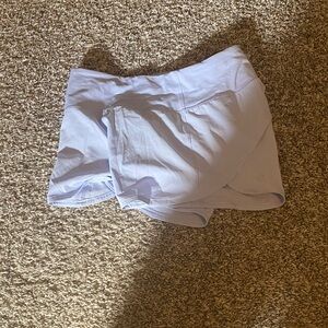 Lululemon light blue Speed Up shorts